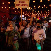 Kegiatan Pawai Lampion Dalam Rangka Mooncake Festival | SEKOLAH METTA MAITREYA